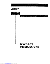 Samsung LTM1775W Owner's Instructions Manual