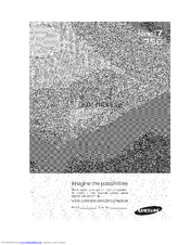 Samsung LN40A750R1FXZA User Manual