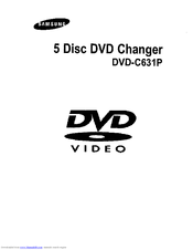Samsung DVD-C631P User Manual
