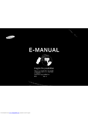 Samsung 490 Series E-Manual