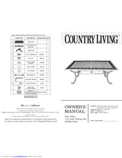 Country Living AAS26215 Owner's Manual