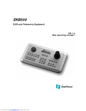 EverFocus EKB500 Instruction Manual