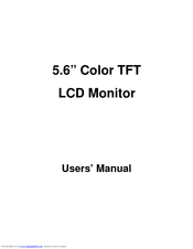 EverFocus LCD Monitor User Manual