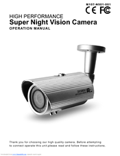 EverFocus M107-N501-001 Operation Manual