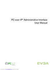 Evga PC-over-IP Administrative Interface User Manual