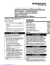 Trane ADD2B080A9362A User's Information Manual