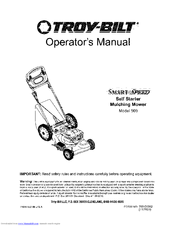 Troy-Bilt Smart Speed 569 Operator's Manual