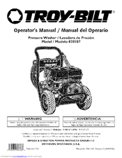 Troy-Bilt 20287 Operator's Manual