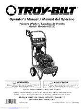 Troy-Bilt 20213 Operator's Manual