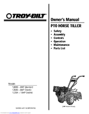 Troy-Bilt 12089 Owner's Manual