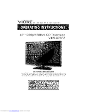 VIORE V42LC76FZ Manual