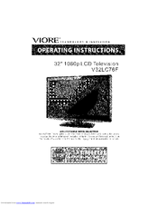 VIORE V32LC76F Manual