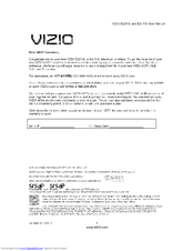 Vizio E371VL Manuals | ManualsLib