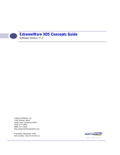 Extreme Networks ExtremeWare XOS 11.3 Manual