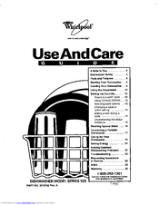Whirlpool DU920QWDB3 Use And Care Manual