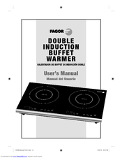 Fagor DOUBLE INDUCTION BUFFET WARMER User Manual