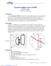 Fantasea BigEye FP7000 Instruction Manual