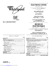 Whirlpool Duet WGD 9750W*0 Use & Care Manual