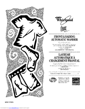 Whirlpool WFW8300SW04 Use & Care Manual