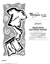 Whirlpool Gold GSX9885JQ1 Use & Care Manual