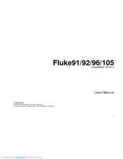 Fluke 105 Series II User Manual