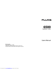 Fluke 6500 User Manual