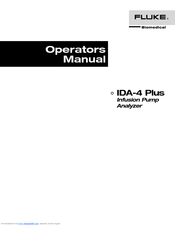 Fluke Biomedical IDA-4 Plus Operators Operator's Manual