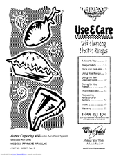 Whirlpool RF386PXEZ1 Use & Care Manual
