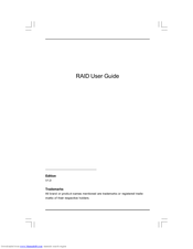 Foxconn RAID User Manual