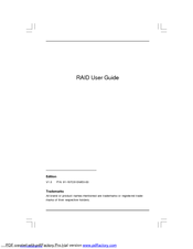 Foxconn RAID 91-187C51GME0-00 User Manual