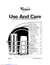 Whirlpool DU925SCGQ1 Use And Care Manual