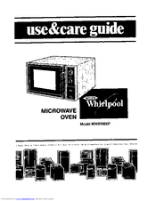 Whirlpool MW8100XP0 Use & Care Manual