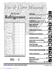 Electrolux WRS26MF5AW3 Use & Care Manual