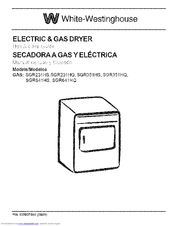White-Westinghouse SGR231HQ1 Use & Care Manual