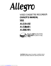 Allegro ALGB201 Owner's Manual