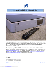 PS Audio PerfectWave DAC Mk II Upgrade Kit