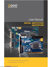 Q-See QSDT8PCRS User Manual