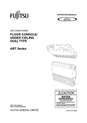 Fujitsu ABT series Operating Manual