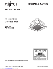Fujitsu Inverter AUTG54LR Operating Manual