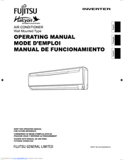 Fujitsu Inverter Halcyon Operating Manual