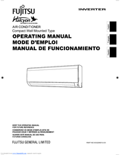 Fujitsu Inverter Halcyon Operating Manual