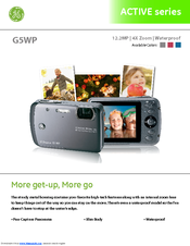 GE ACTIVE series G5WP Specifications