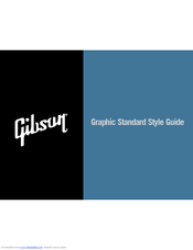 Gibson Graphic Standard Style Guide Manual