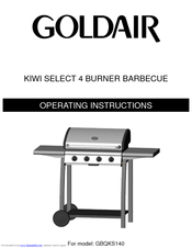 Goldair GBQKS140 Operating Instructions Manual
