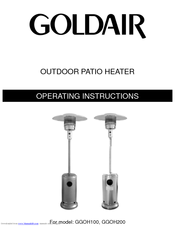 Goldair GGOH200 Operating Instructions Manual