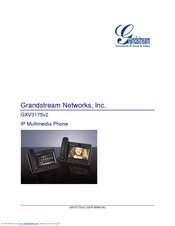 Grandstream Networks GXV3175v2 User Manual