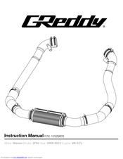 GReddy 12529003 Instruction Manual