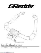 GReddy 12529001 Instruction Manual