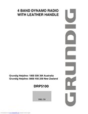Grundig DRP5100 Instruction Manual