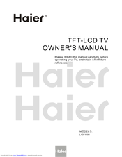 haier L40F1180 Owner's Manual